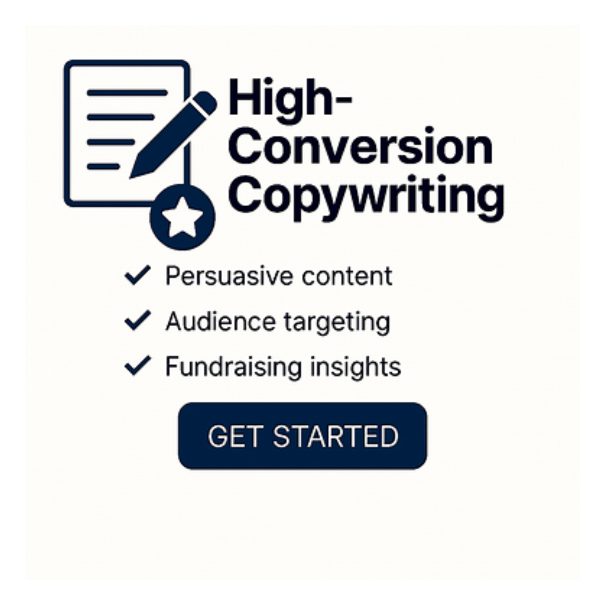 High Conversion Copywriting